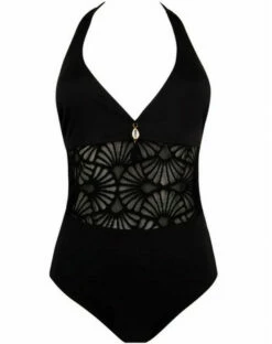 Maillot De Bain Une Pièce Antigel La Muse Dentelle (Noir)