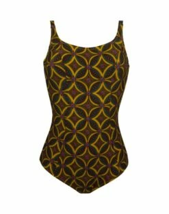 Maillot De Bain Une Pièce Armatures La Muse Africa Antigel (Jaune Africa)
