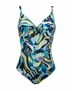 Maillot De Bain Une Pièce Bonnets Profonds Antigel La Muse Du Vent (Vent Du Large)