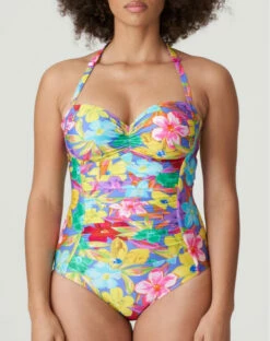 Maillot De Bain Une Pièce Emboîtant Prima Donna Swim Sazan (Blue Bloom) -MARIE JO Ventes maillot de bain une piece emboitant prima donna swim sazan blue bloom 2