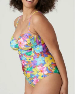 Maillot De Bain Une Pièce Emboîtant Prima Donna Swim Sazan (Blue Bloom) -MARIE JO Ventes maillot de bain une piece emboitant prima donna swim sazan blue bloom 3