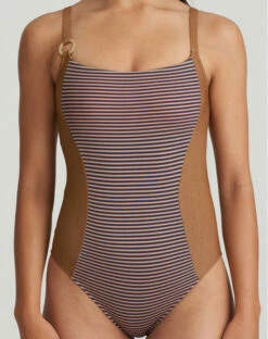 Maillot De Bain Une Pièce Marie Jo Bain Saturna (Ocean Bronze)