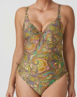 Maillot De Bain Une Pièce Plunge Prima Donna Swim Sakarun (Sunny Paisley)