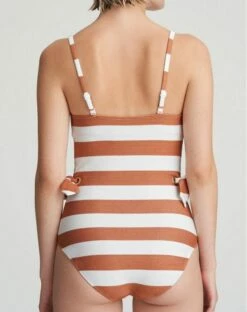 Maillot De Bain Une Pièce Rembourré Bretelles Amovibles Marie Jo Fernanda (Summer Copper) -MARIE JO Ventes maillot de bain une piece rembourre bretelles amovibles marie jo fernanda summer copper 3