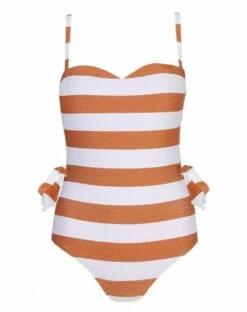 Maillot De Bain Une Pièce Rembourré Bretelles Amovibles Marie Jo Fernanda (Summer Copper) -MARIE JO Ventes maillot de bain une piece rembourre bretelles amovibles marie jo fernanda summer copper 4