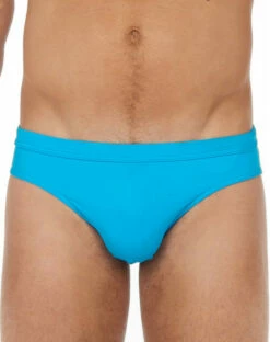 Mini Slip De Bain Basique HOM Sea Life (Turquoise)