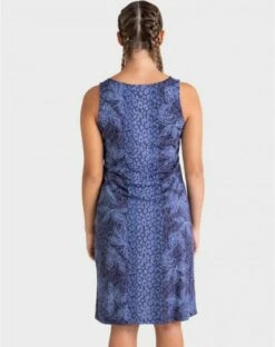 Robe De Plage Sans Manche Fleurs Bleues Massana -MARIE JO Ventes robe de plage sans manche fleurs bleues massana 2