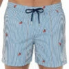 Short De Bain HOM Roxo (Bleu Rayé Blanc) -MARIE JO Ventes short de bain hom roxo bleu raye blanc