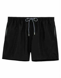 Short De Bain HOM Sea Life (Noir)