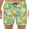 Short De Bain HOM Tropicana (Imprimé Jaune) -MARIE JO Ventes short de bain hom tropicana imprime jaune