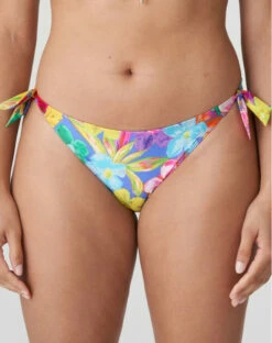 Slip De Bain à Nœuds Prima Donna Swim Sazan (Blue Bloom)