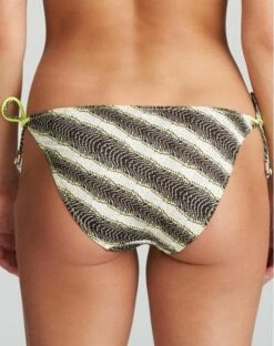 Slip De Bain Taille Basse à Ficelles Marie Jo Bain Murcia (Yellow Flash) -MARIE JO Ventes slip de bain taille basse a ficelles marie jo bain murcia yellow flash 2
