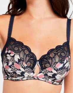 Soutien-gorge Armatures Classique Sans Complexe Ariane Fantaisy (Imprimé Bleu Marine)