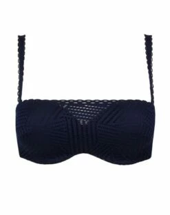 Soutien-gorge Bandeau Coque Progressive Antigel Tressage Graphic (Tressage Marine)