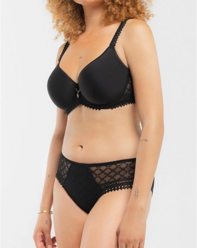 Soutien-gorge Coque Spacer Louisa Bracq Paco (Noir) 5 Soutien-gorge Coque Spacer Louisa Bracq Paco (Noir) – Image 3