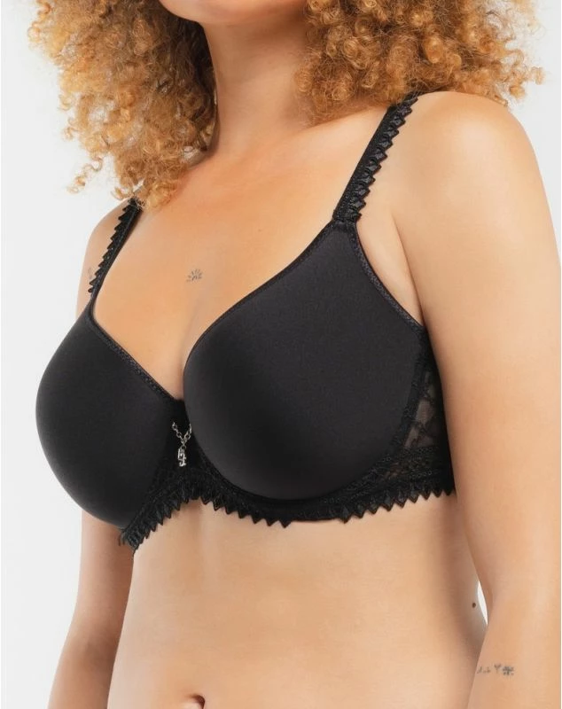 Soutien-gorge Coque Spacer Louisa Bracq Paco (Noir) 3 Soutien-gorge Coque Spacer Louisa Bracq Paco (Noir)