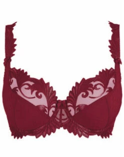 Soutien-gorge Corbeille En Maille Empreinte Thalia (Sangria) -MARIE JO Ventes soutien gorge corbeille en maille empreinte thalia sangria 1