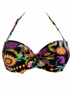 Soutien-gorge De Bain Bandeau à Coques Antigel La Muse En Fleurs (Bouquet Radieux) -MARIE JO Ventes soutien gorge de bain bandeau a coques antigel la muse en fleurs bouquet radieux 2