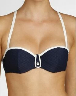 Soutien-gorge De Bain Bandeau Marie Jo Brigitte (Blue Noir) -MARIE JO Ventes soutien gorge de bain bandeau marie jo brigitte blue noir 2