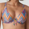 Soutien-gorge De Bain Coque Plunge Prima Donna Swim Kea (Rainbow Paradise)