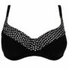 Soutien-gorge De Bain Corbeille Bonnet Profond Antigel La Muse Dolce Vita (Pois Noir)