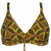 Soutien-gorge De Bain Triangle à Armatures Antigel La Muse Africa (Jaune Africa) -MARIE JO Ventes soutien gorge de bain triangle a armatures antigel la muse africa jaune africa