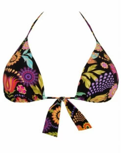 Soutien-gorge De Bain Triangle à Coque Antigel La Muse En Fleurs (Bouquet Radieux)