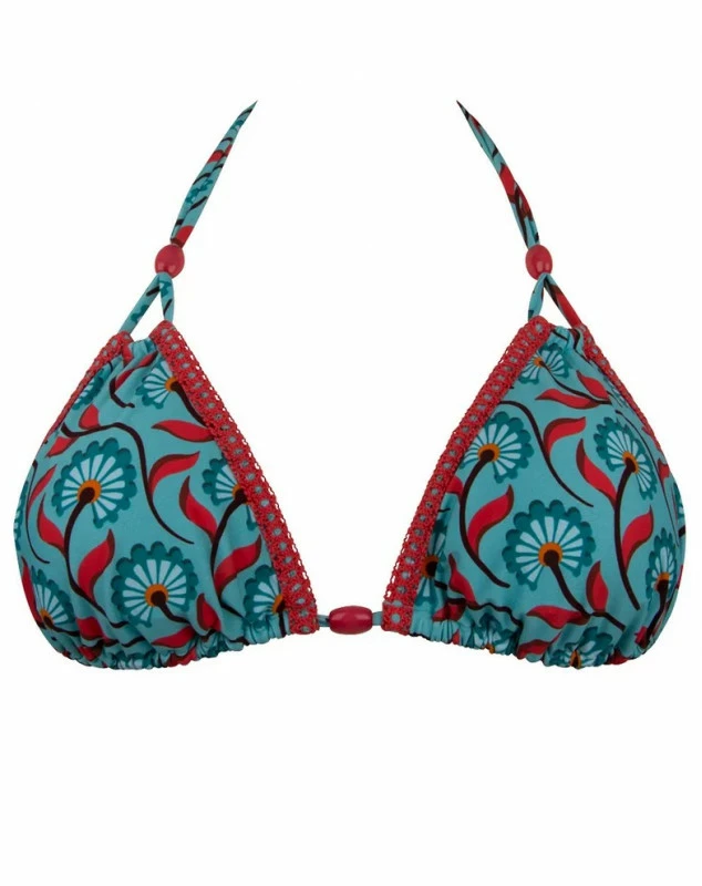 Soutien-gorge De Bain Triangle Antigel La Muse Bohème (Azur Bohème) 3 Soutien-gorge De Bain Triangle Antigel La Muse Bohème (Azur Bohème)