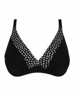 Soutien-gorge De Bain Triangle Armatures Antigel La Muse Dolce Vita (Pois Noir)