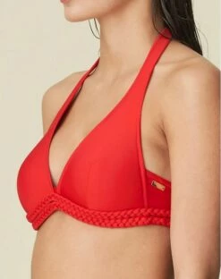 Soutien-gorge De Bain Triangle Rembourré Marie Jo Blanche (Pomme D'Amour) -MARIE JO Ventes soutien gorge de bain triangle rembourre marie jo blanche pomme d amour 1