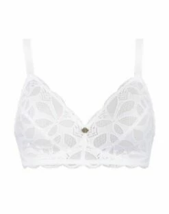 Soutien-gorge Sans Armature Bien être Antigel Stricto Sensuelle (Blanc)