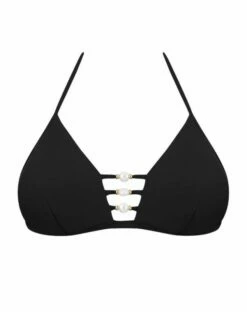 Soutien-gorge Triangle à Coques De Bain Lise Charmel Perles Nacrées (Noir)