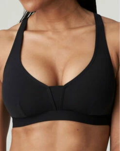 Soutien-gorge Triangle De Bain Coques Amovibles Prima Donna Swim Holiday (Noir)