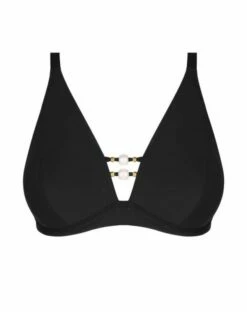 Soutien-gorge Triangle De Bain Lise Charmel Perles Nacrées (Noir)